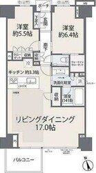 プラウド銀座東レジデンスの物件間取画像